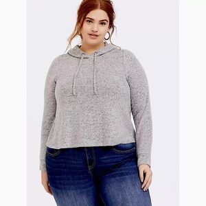 Torrid Super Soft Midi Hoodie Sweater